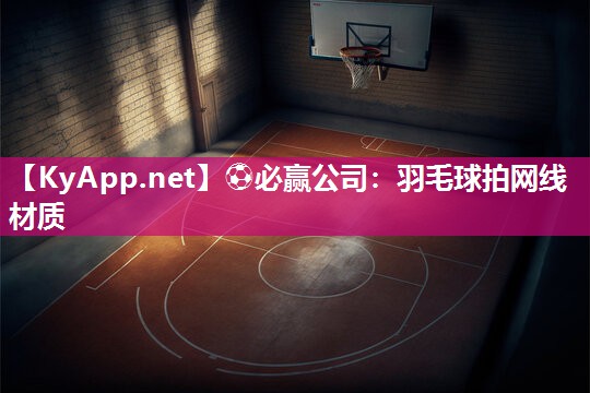 羽毛球拍网线材质